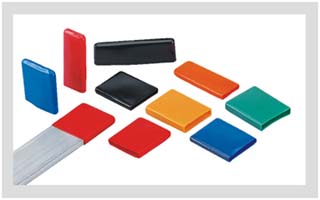 Bus Bar End Caps, Plastic caps, Pvc caps, Dip moulded components